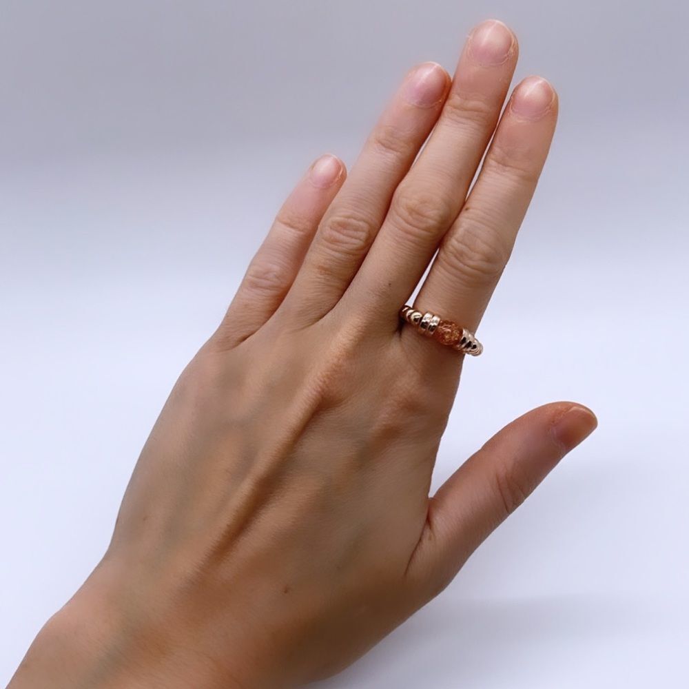 NWT Wool + Pepper Co. Rose Gold Stackable Ring
